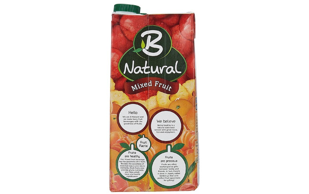 B Natural Mixed Fruit    Tetra Pack  1 litre